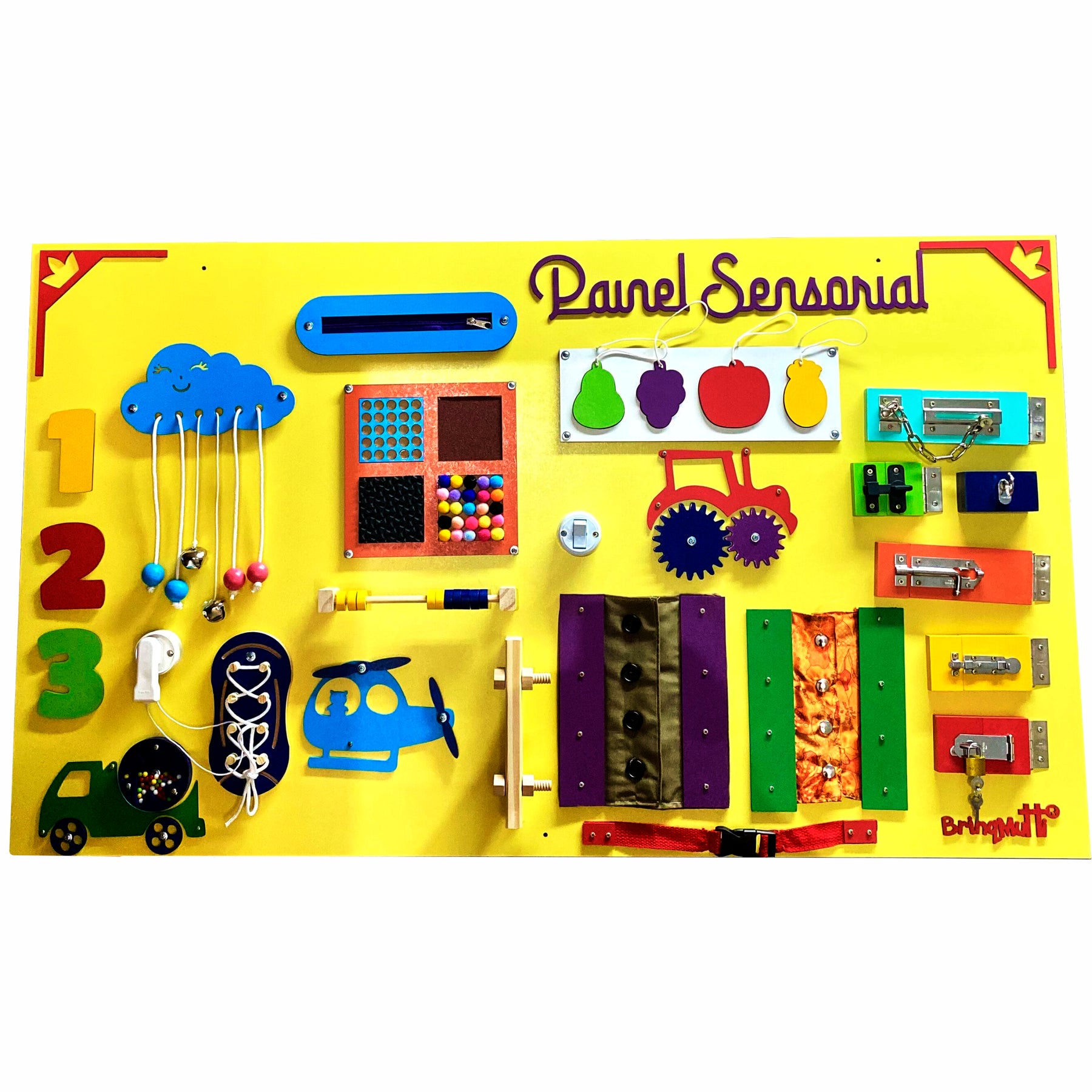 Painel Sensorial 5 módulos