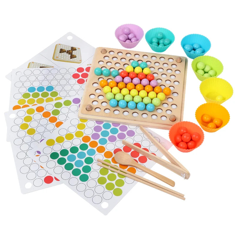 Jogo de Correspondência com Miçangas Chopstick