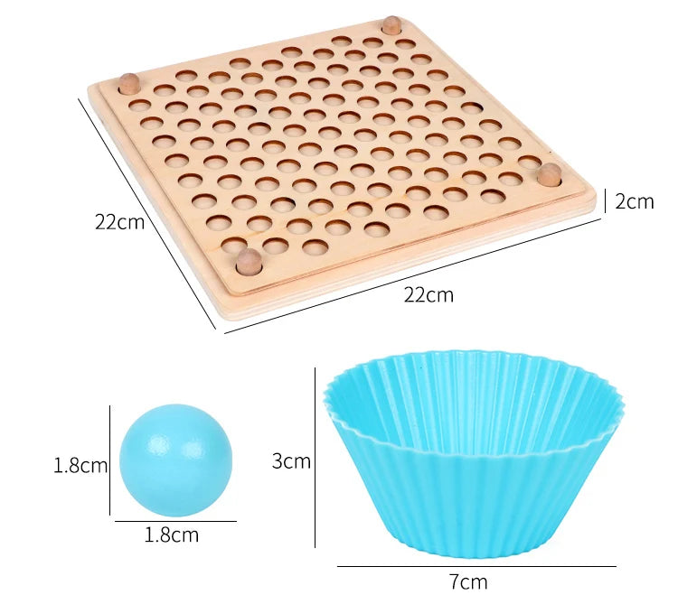 Jogo de Correspondência com Miçangas Chopstick