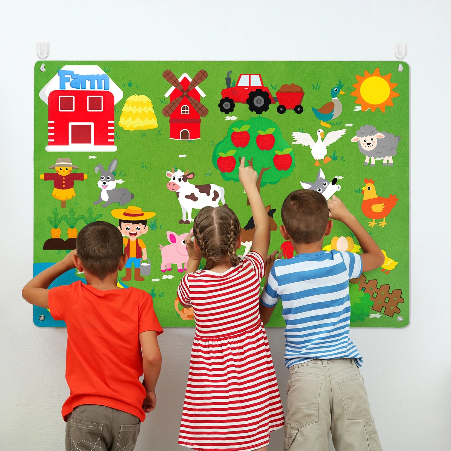 Quadro Interativo de Feltro Field