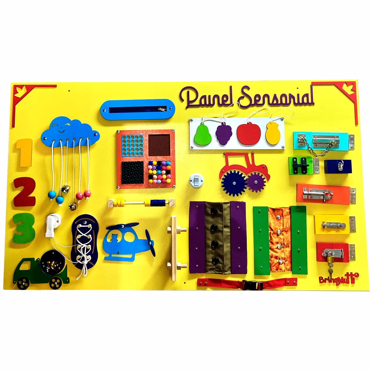 Painel Sensorial 5 módulos