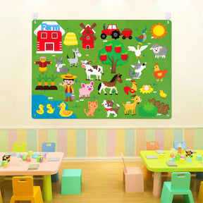 Quadro Interativo de Feltro Field