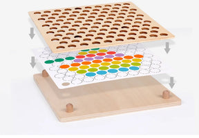Jogo de Correspondência com Miçangas Chopstick