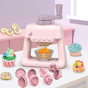 Conjunto de Equipamento com Massinha de Cozinha Playclay