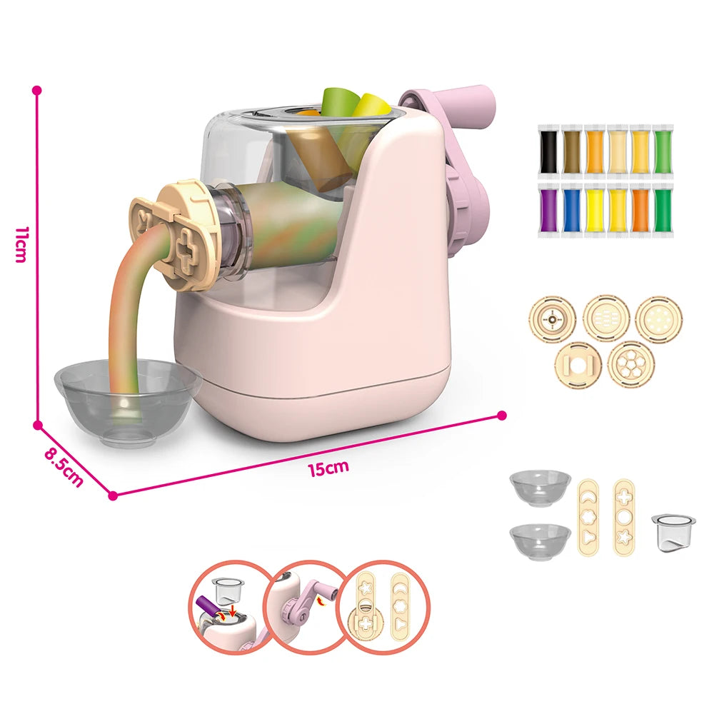 Conjunto de Equipamento com Massinha de Cozinha Playclay