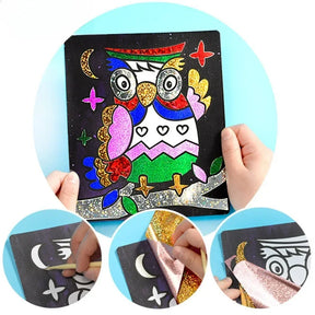 Pintura Mágica Transferível para Desenhos Glow
