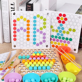 Jogo de Correspondência com Miçangas Chopstick