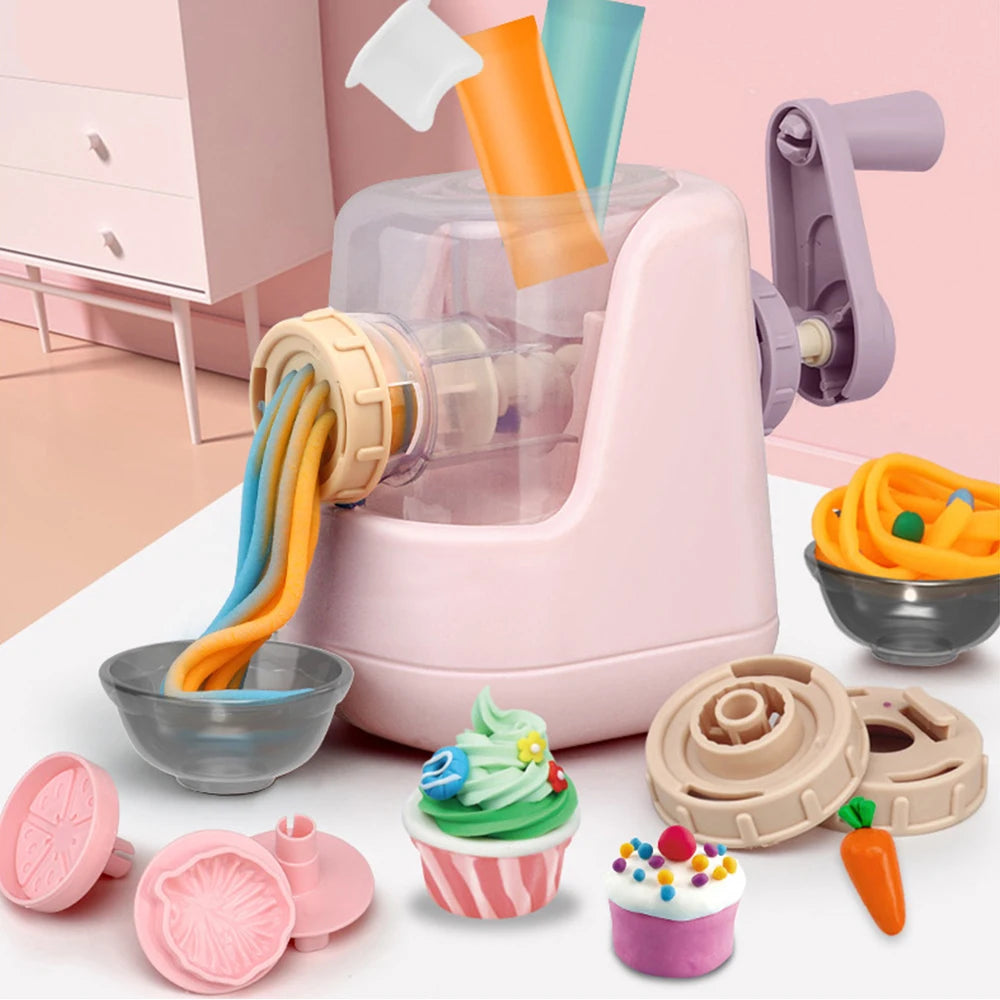 Conjunto de Equipamento com Massinha de Cozinha Playclay