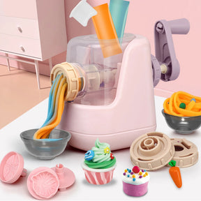 Conjunto de Equipamento com Massinha de Cozinha Playclay