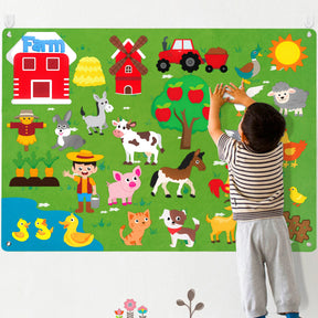 Quadro Interativo de Feltro Field