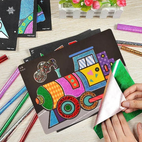 Pintura Mágica Transferível para Desenhos Glow