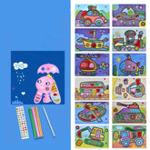 Pintura Mágica Transferível para Desenhos Glow